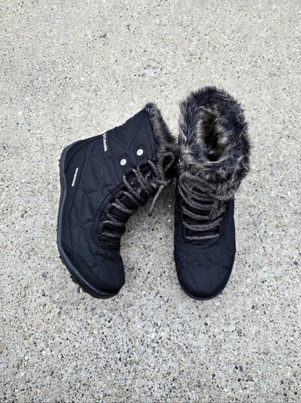 Columbia Ice Maiden II Winter Boots Black US 7